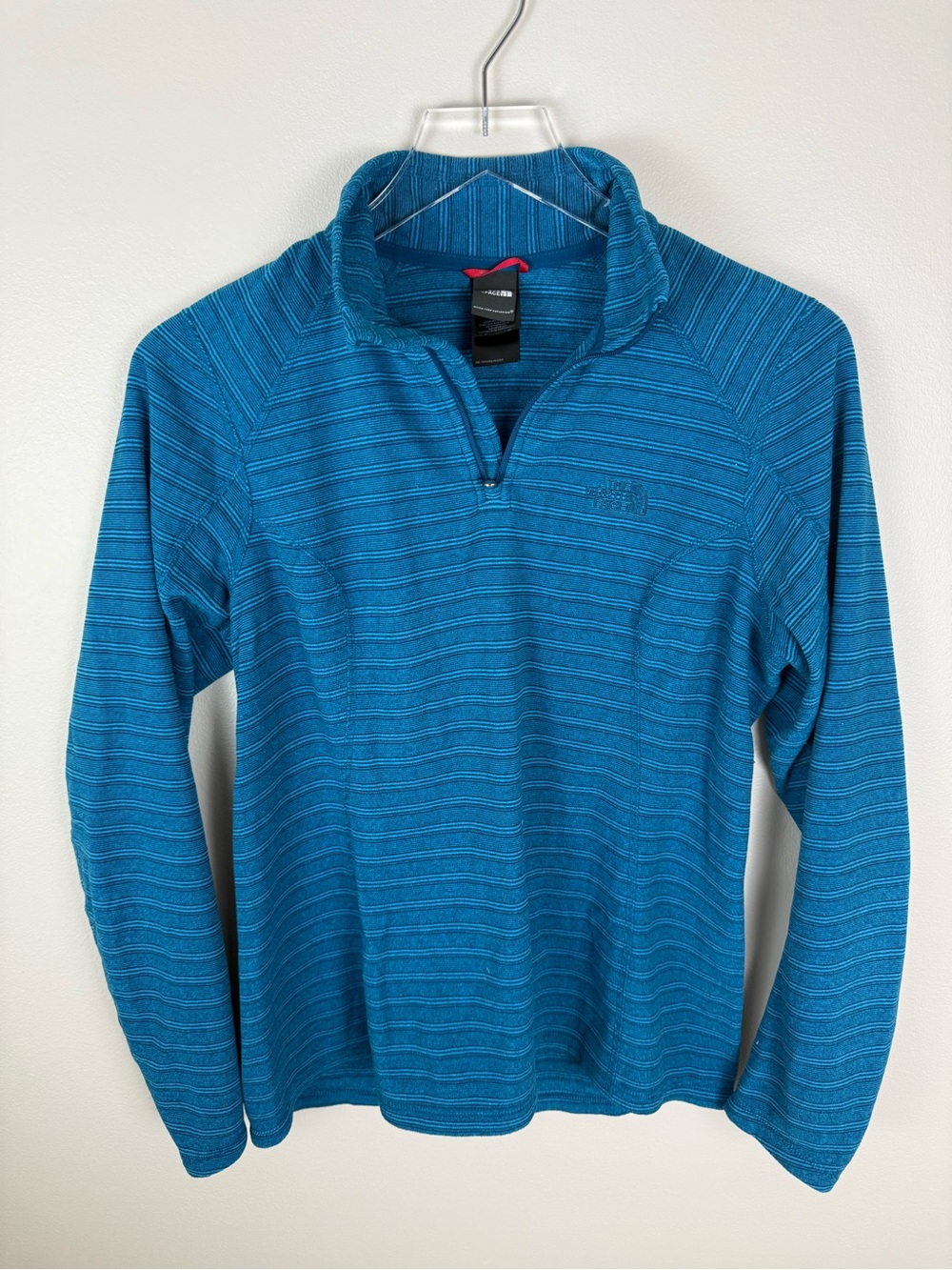 THE NORTH FACE Polartec Thermal Pro Fleece Quarter-Zip Blue Top